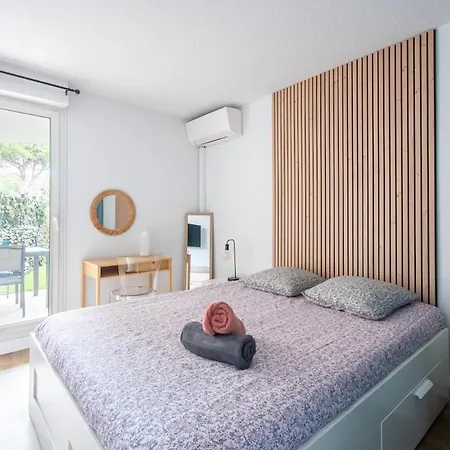Golf & Ponant Grand 70m2 Wifi, Clim Box Velos, Terrasse, Calme * La Grande-Motte