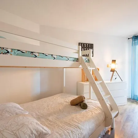 Golf & Ponant Grand 70m2 Wifi, Clim Box Velos, Terrasse, Calme Lejlighed