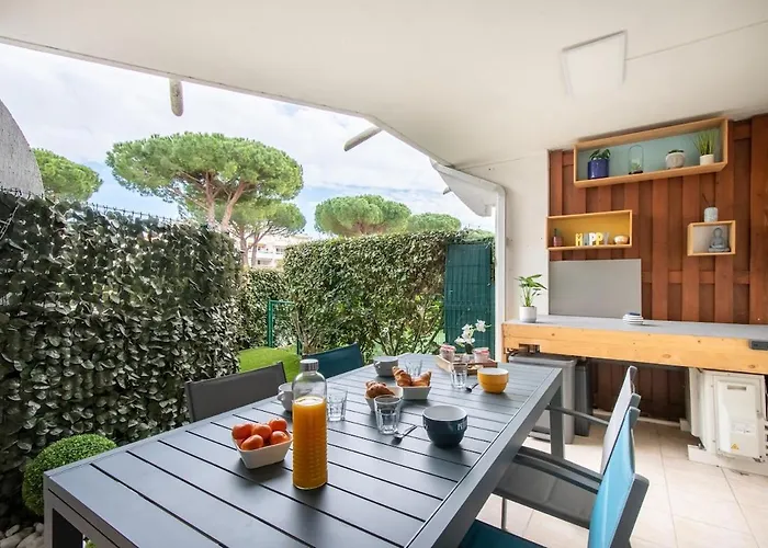 Golf & Ponant Grand 70m2 Wifi, Clim Box Velos, Terrasse, Calme * La Grande-Motte